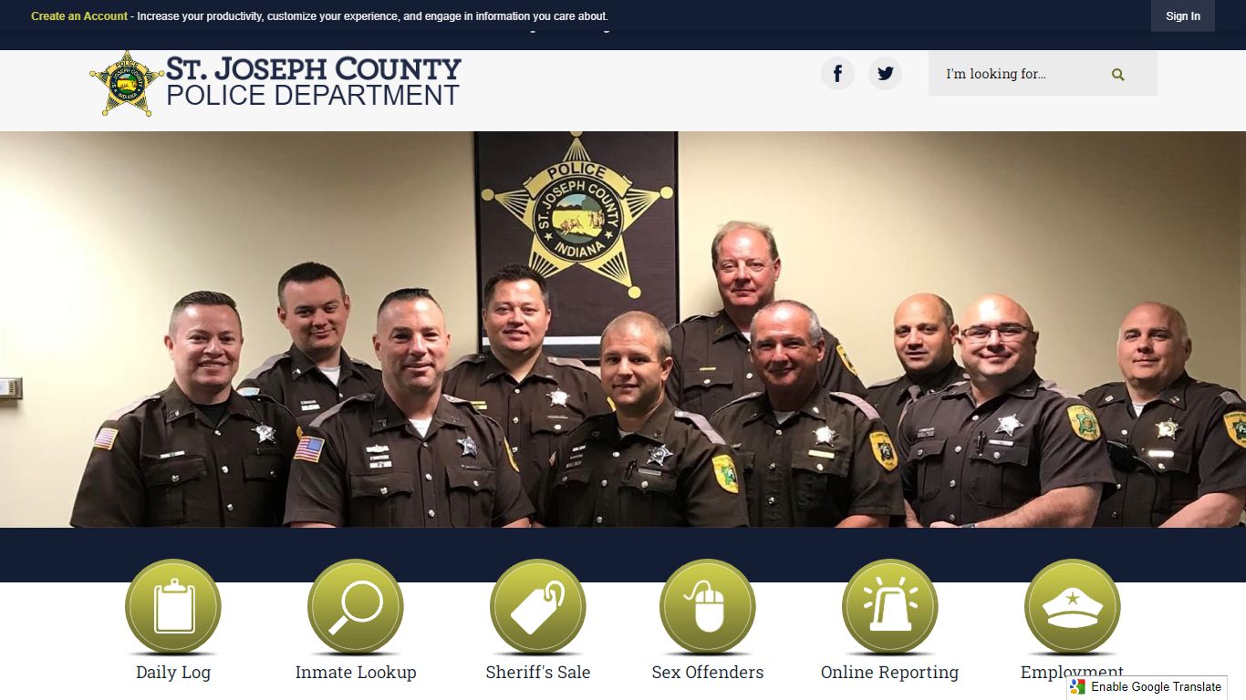 St. Joseph County Police Department | St. Joseph County, IN